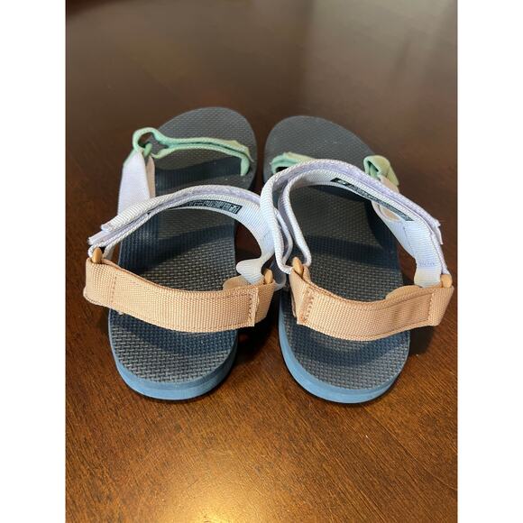 Teva Women's Original Universal Multi Colored Pastel Sandals ~ Size 10 - Picture 4 of 6